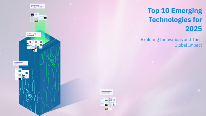 Top 10 Emerging Technologies for 2025 by Bradley Bishop on Prezi