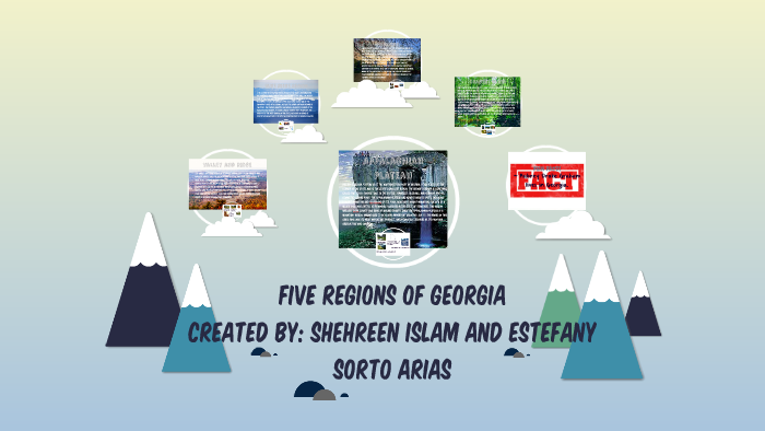 Five Regions Of Georgia by Shehreen Islam on Prezi