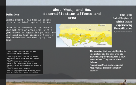 Sahel case study desertification picture