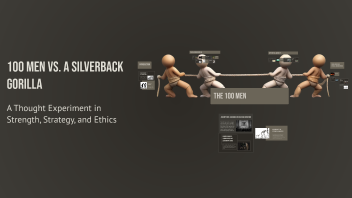 100 Men vs. a Silverback Gorilla by SAM getty on Prezi