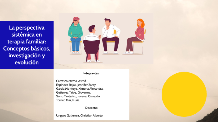 La perspectiva sistémica en terapia familiar: Conceptos básicos