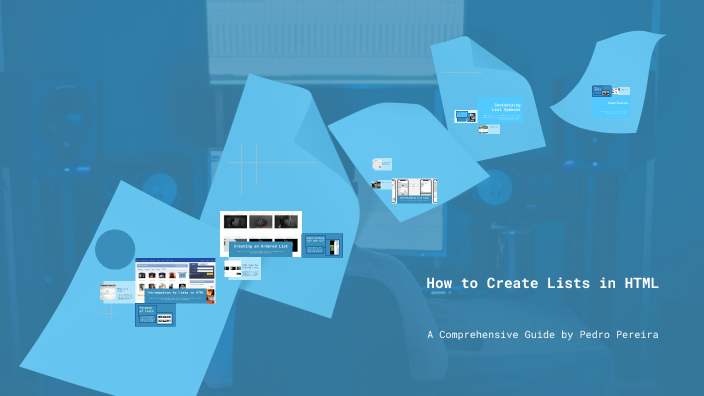 How to Create Lists in HTML by Por parte Pereira on Prezi
