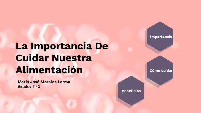 La importancia de cuidar nuestra alimentación by Majo Lerma on Prezi