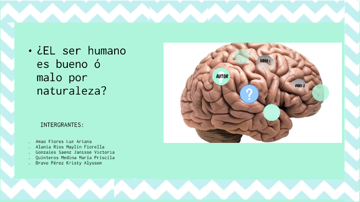 ¿el Ser Humano Es Bueno O Malo Por Naturaleza By Vijan Gonsaenz On Prezi