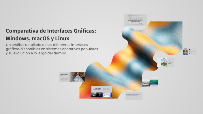 Comparativa de Interfaces Gráficas: Windows, macOS y Linux by Juan ...