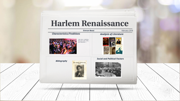Harlem Renaissance by Harsimran Bassi on Prezi