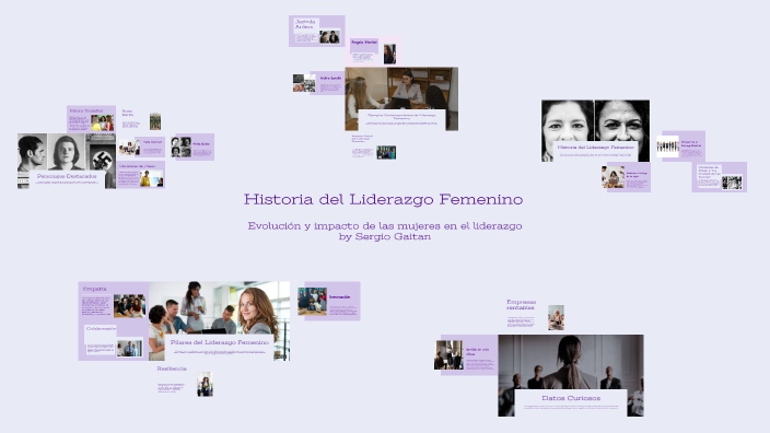 Historia del Liderazgo Femenino by Sergio Gaitan Guerrero on Prezi