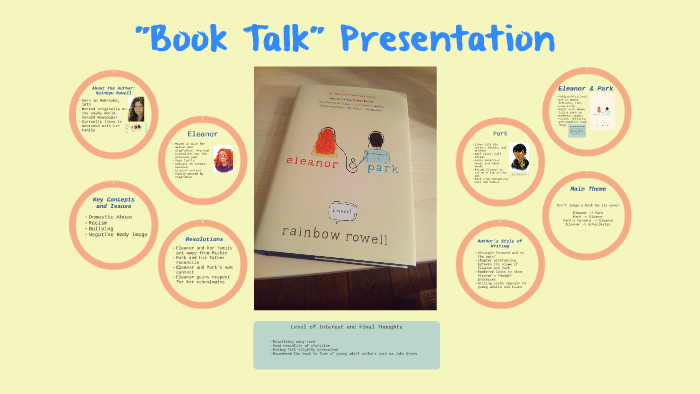 what is a book talk presentation