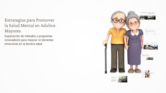 Estrategias para Promover la Salud Mental en Adultos Mayores by ANA ...