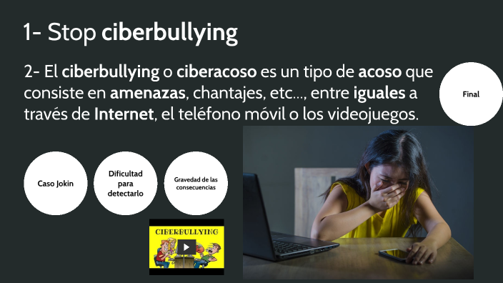 Stop Ciberbullying by Pedro Fernández-Arroyo Fernández on Prezi