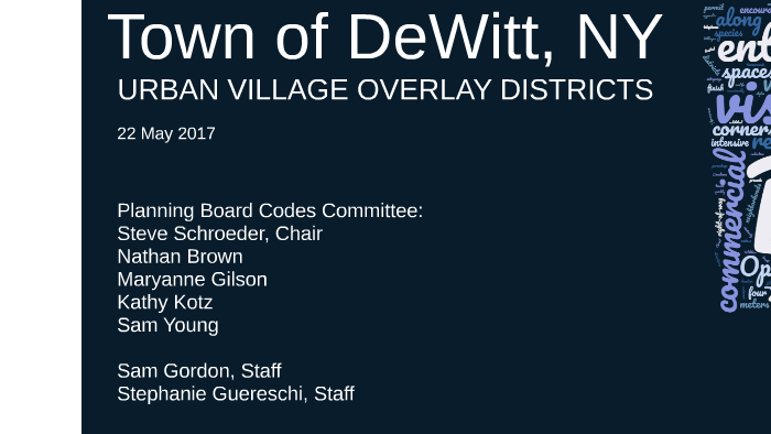 Town of DeWitt, NY by Nathan Brown