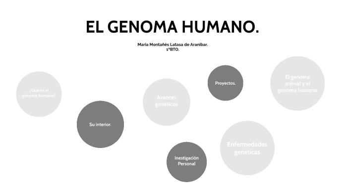 EL GENOMA HUMANO By Maria Montañes On Prezi