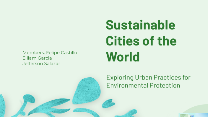 Picture of Sustainable Cities of the World by Elliam gracia on Prezi