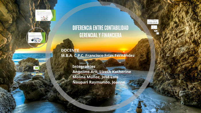 DIFERENCIA ENTRE CONTABILIDAD GERENCIAL Y FINANCIERA by José Luis ...