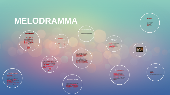 MELODRAMMA by Pietro Perilli