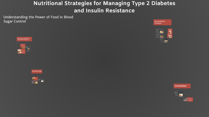 Nutritional Strategies for Managing Type 2 Diabetes and Insulin ...