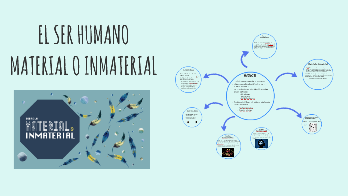 Elementos Inmateriales EL SER HUMANO MATERIAL O INMATERIAL by Noelia Bernabeu Valdearcos on Prezi