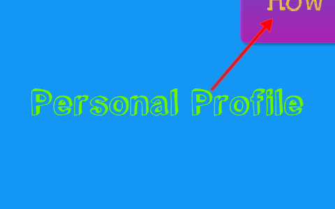 Personal Profile Presentation by Eiraj Ali on Prezi