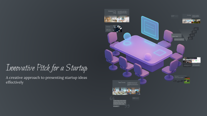 Innovative Pitch for a Startup by naromy on Prezi