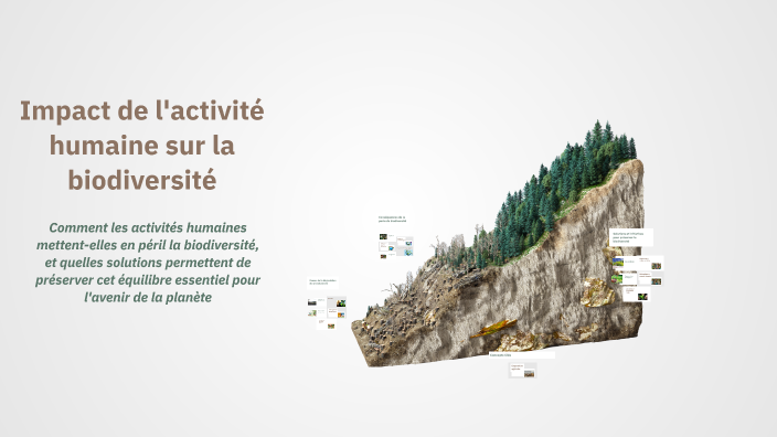Impact de l'activité humaine sur la biodiversité by Elisa HAKOBYAN on Prezi