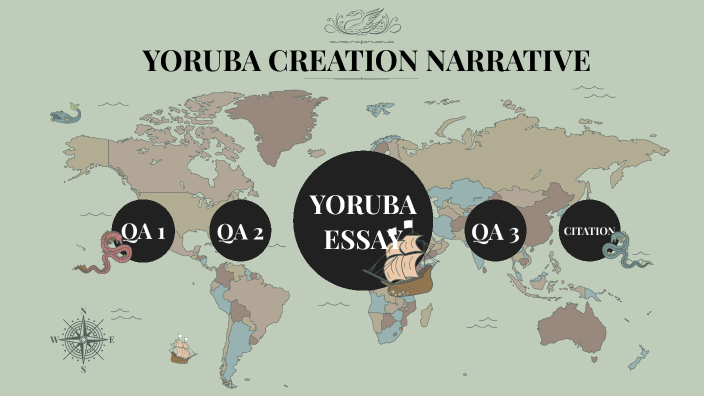 what is narrative essay in yoruba