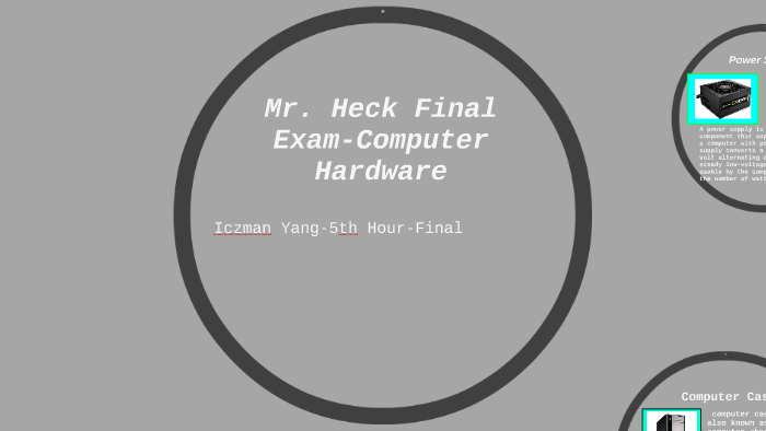 Updated PCSAE Test Cram