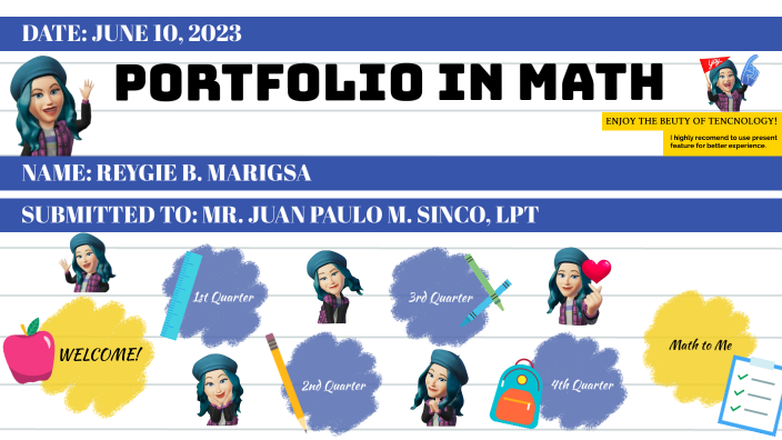 Portfolio in Math 8 by Reygie Marigsa on Prezi