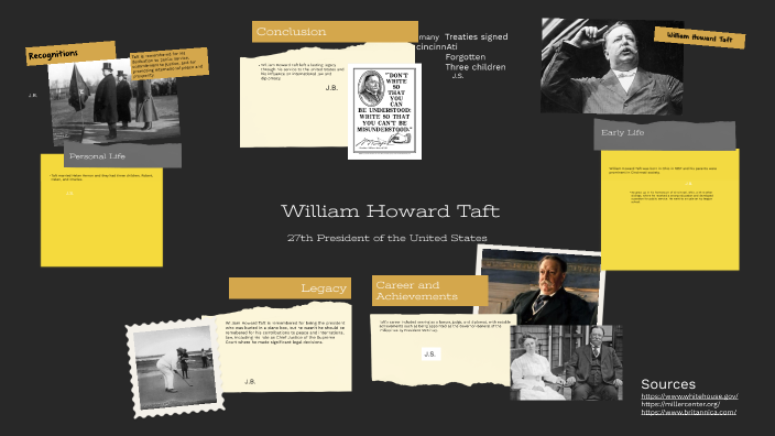 William Howard Taft by joel bertelsen on Prezi