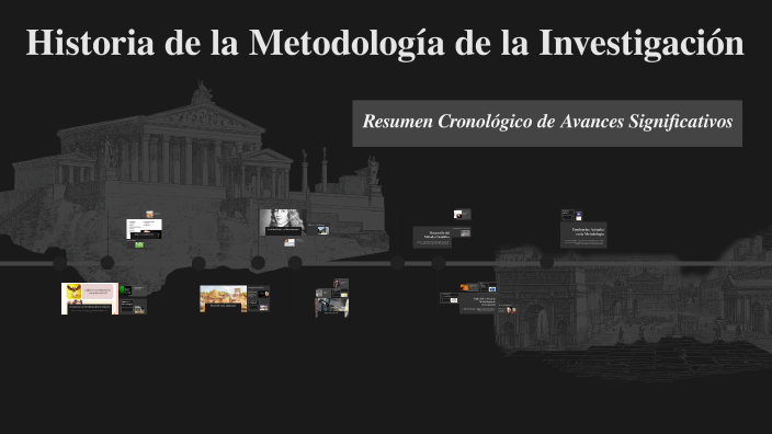 Historia de la Metodología de la Investigación by alan hernandez romero