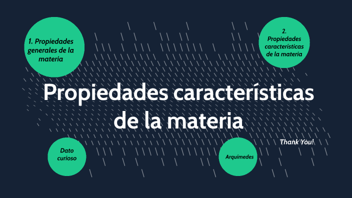 Propiedades características de la materia by Verito Tenelema on Prezi