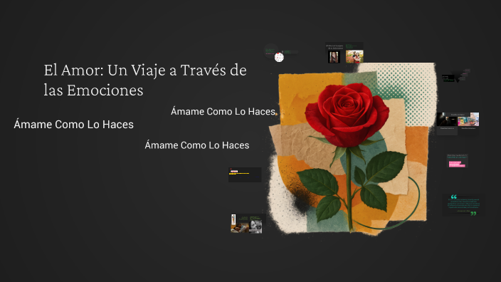 El Amor: Un Viaje a Través de las Emociones by fabio segundo sanchez ...