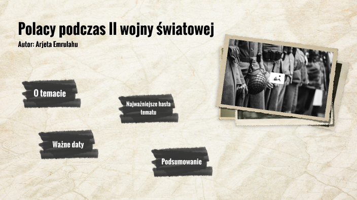 Polacy podczas II wojny światowej Autor: Arjeta Emrulahu by Emciu 31 on