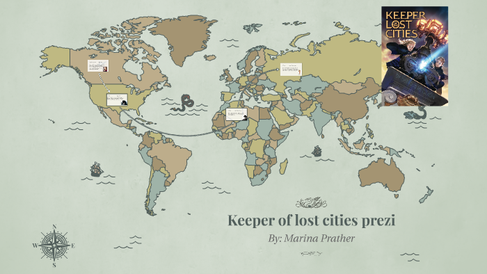 Keeper Of The Lost Cities Map Keeper Of Lost Cities Prezi By Marina Prather