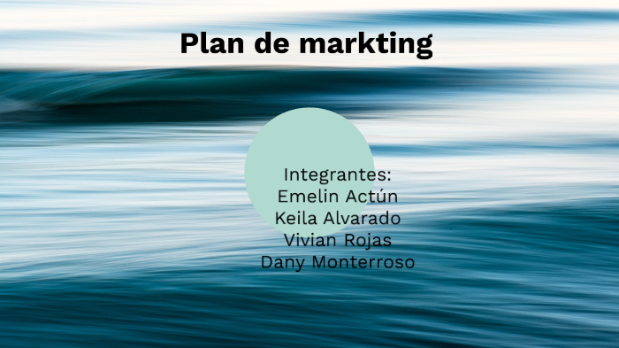 plan de marketing by keila Alvarado on Prezi