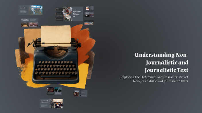 Understanding Non-Journalistic and Journalistic Text by MALLOWS ...