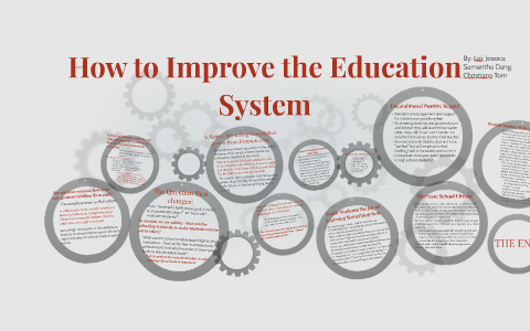 how to improve our education system