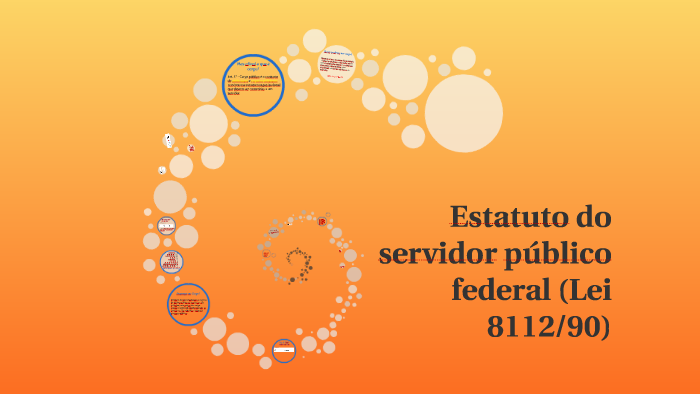 Estatuto do servidor público federal (Lei 8112/90) by Rharuow XD