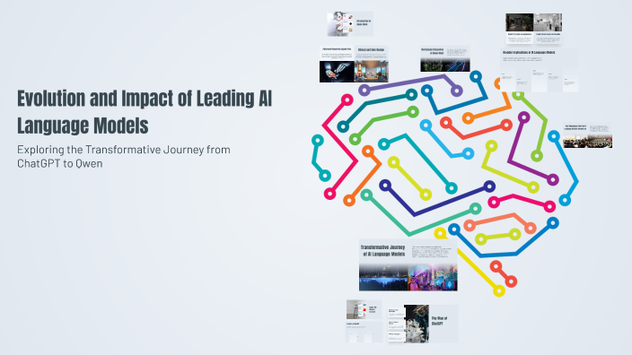 Evolution and Impact of Leading AI Language Models by Ram Raj on Prezi