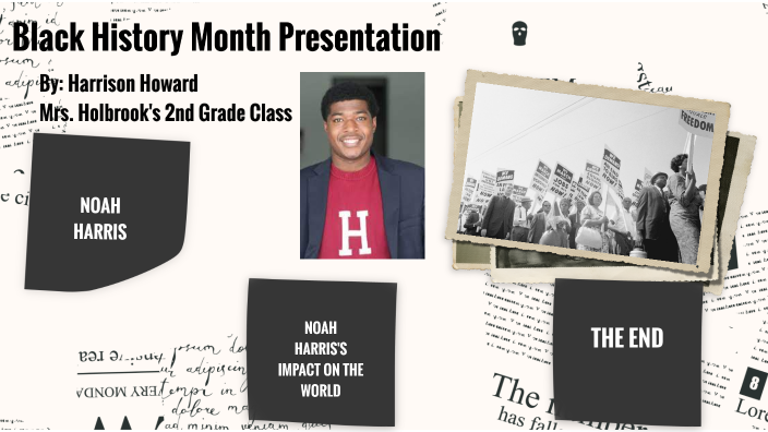 Black History Presentation on Noah Harris by Sade Sesay on Prezi
