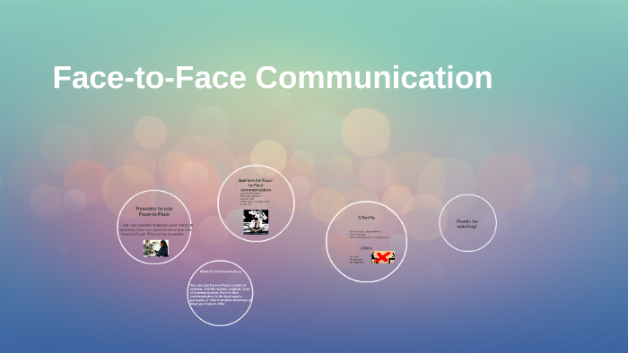 Face-to-Face by alex Rebello on Prezi