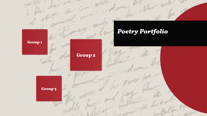 Poetry Portfolio by Izabella Thackeray on Prezi