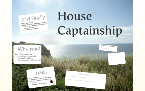 house captain speech ideas