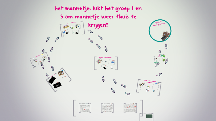 het mannetje: lukt het groep 1 en 3 om mannetje weer thuis t by