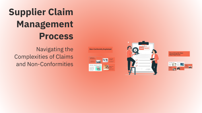 Supplier Claim Management Process by Ahmed FADL on Prezi