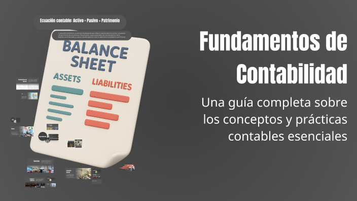 Fundamentos de Contabilidad by Sara Arenas on Prezi