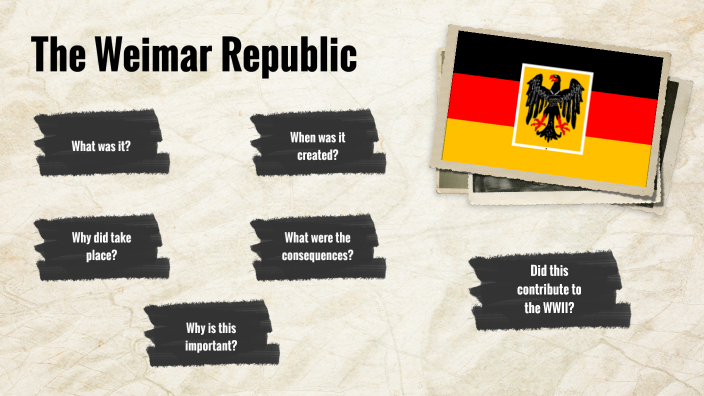 Weimar Republic by Ekhi Saizar Diaz on Prezi