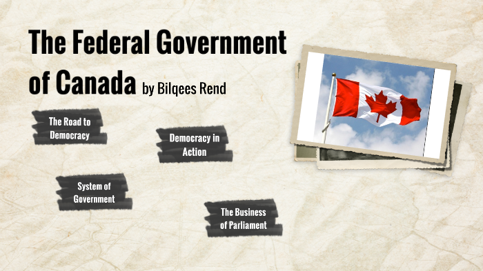 assignment federal government of canada