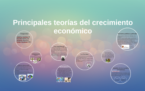 Principales Teorías Del Crecimiento Económico By Arianna Jara Rios