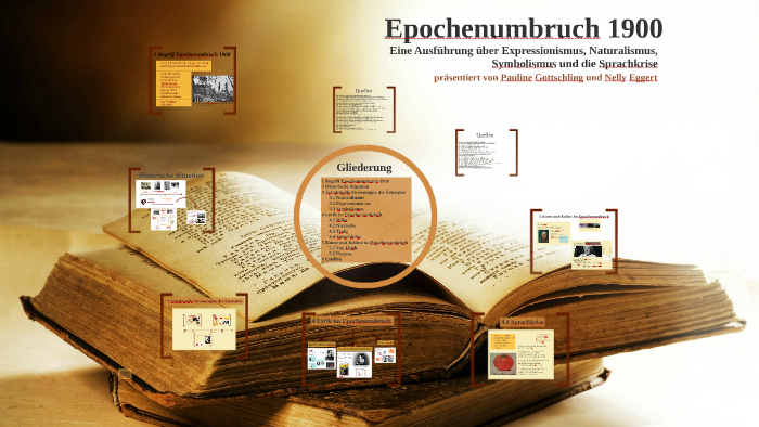 Umbrüche In Der Deutschsprachigen Literatur Um 1900 prezi.com