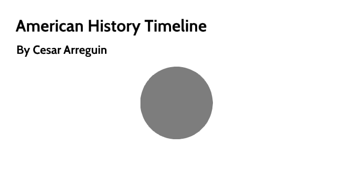 American History Timeline by Cesar Arreguin on Prezi